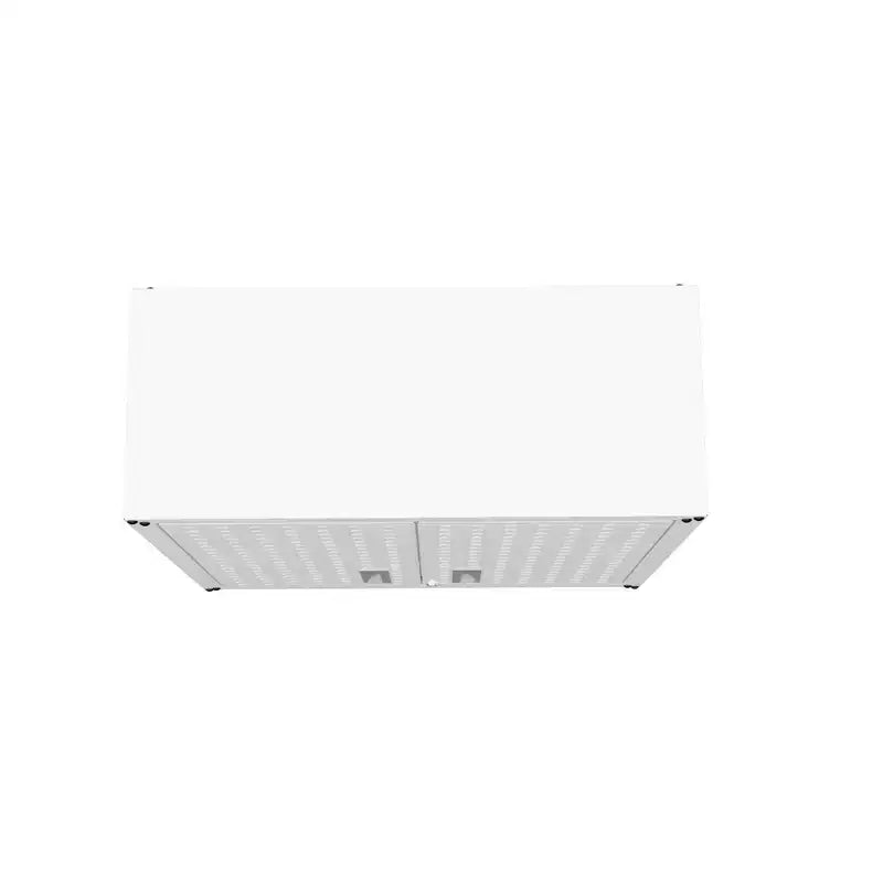 Lot de 2 armoires de garage flottantes blanches