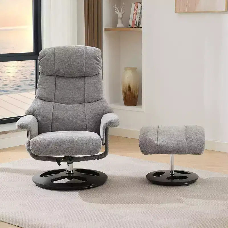 Fauteuil inclinable moderne réglable en chenille avec fonction pivotante