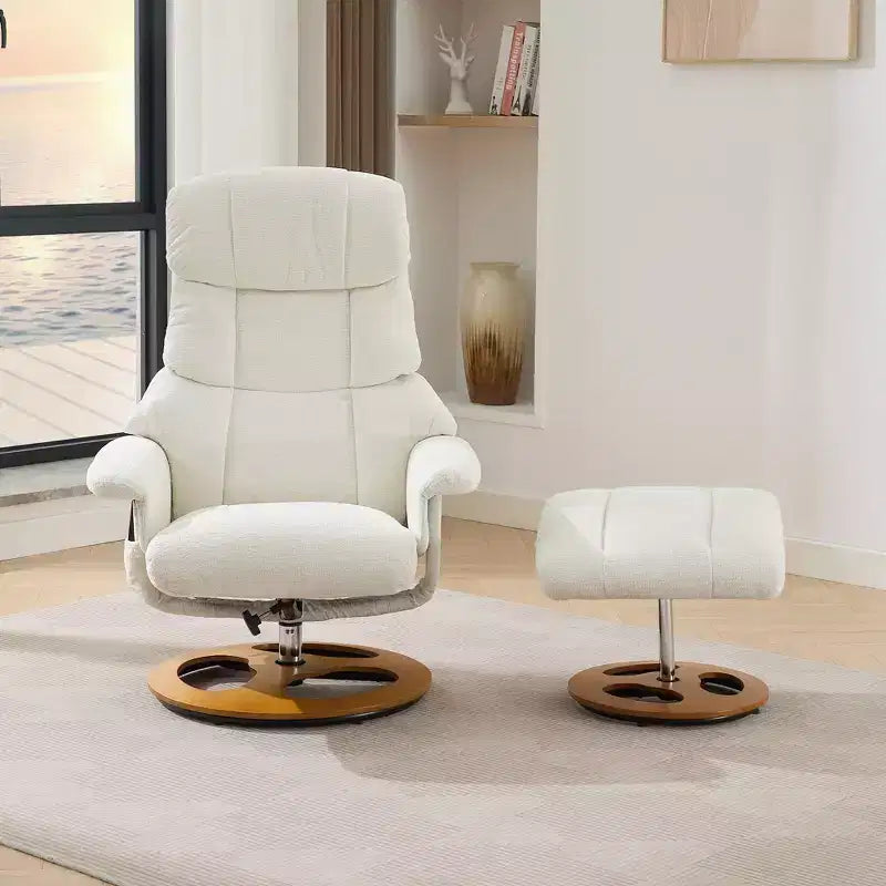 Fauteuil inclinable moderne réglable en chenille avec fonction pivotante