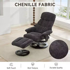 Fauteuil inclinable moderne réglable en chenille avec fonction pivotante