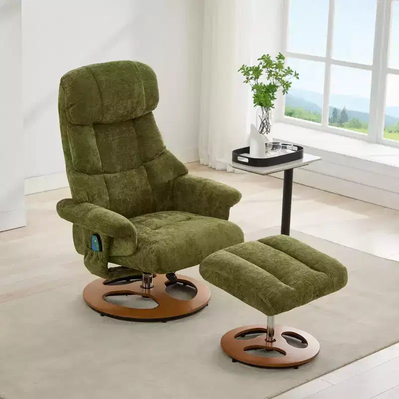 Fauteuil inclinable moderne réglable en chenille avec fonction pivotante