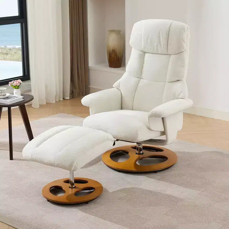 Fauteuil inclinable moderne réglable en chenille avec fonction pivotante