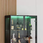 Meuble de rangement autoportant pour vins, cuisine et salle à manger modernes