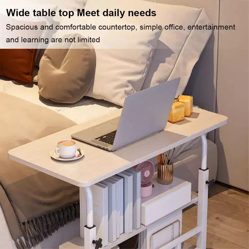 Bureau roulant portable, bureau d'ordinateur mobile, petit bureau debout