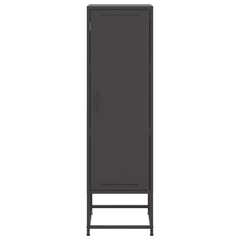 Desserte noire en acier, desserte rectangulaire industrielle de taille moyenne