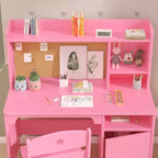 Bureau d'étude pour enfants avec rangementChaise ergonomique d'apprentissage pour tout-petit