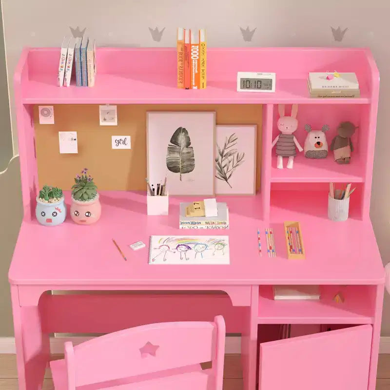 Bureau d'étude pour enfants avec rangementChaise ergonomique d'apprentissage pour tout-petit