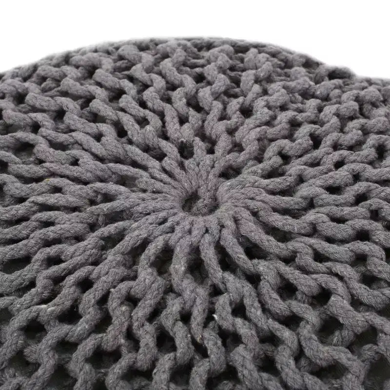 Pouf Pouf tressé Chaise de sol confortable Fauteuil canapé