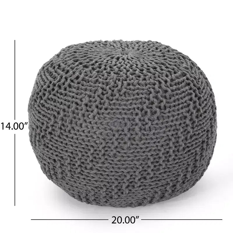 Pouf Pouf tressé Chaise de sol confortable Fauteuil canapé