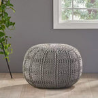 Pouf Pouf tressé Chaise de sol confortable Fauteuil canapé