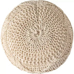 Pouf Pouf tressé Chaise de sol confortable Fauteuil canapé