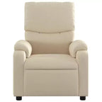 Fauteuil inclinable de massage électrique Polyester, métal, contreplaqué
