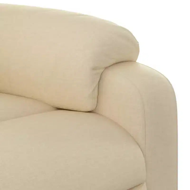 Fauteuil inclinable de massage électrique Polyester, métal, contreplaqué