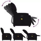 Fauteuil inclinable de massage électrique Polyester, métal, contreplaqué