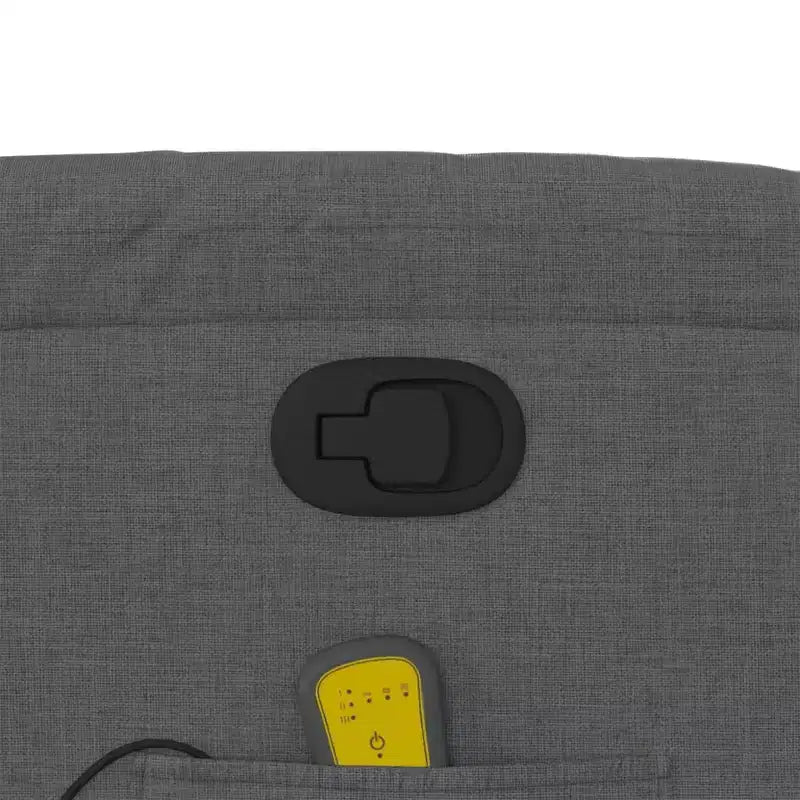Fauteuil inclinable de massage électrique Polyester, métal, contreplaqué
