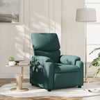 Fauteuil inclinable de massage électrique Polyester, métal, contreplaqué
