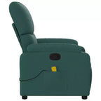 Fauteuil inclinable de massage électrique Polyester, métal, contreplaqué