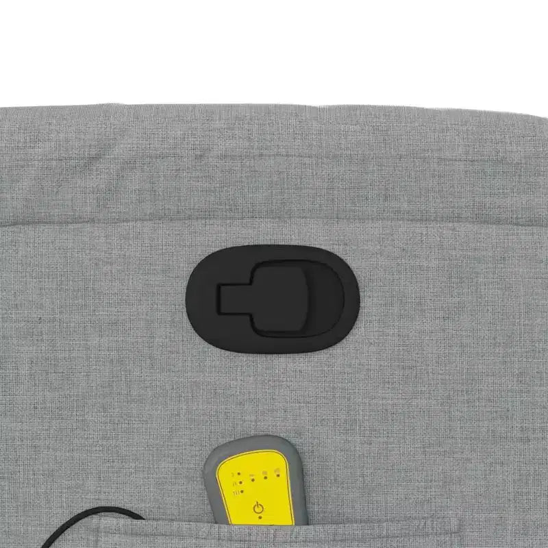 Fauteuil inclinable de massage électrique Polyester, métal, contreplaqué