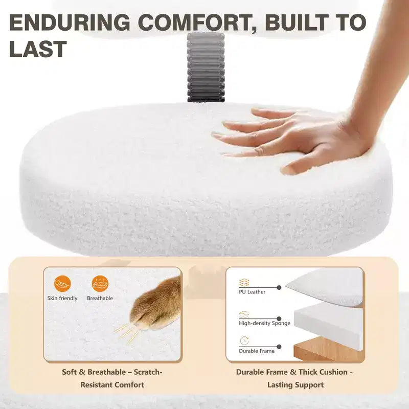 Chaise de bureau à jambes croisées, chaise de yoga ergonomique avec soutien lombaire