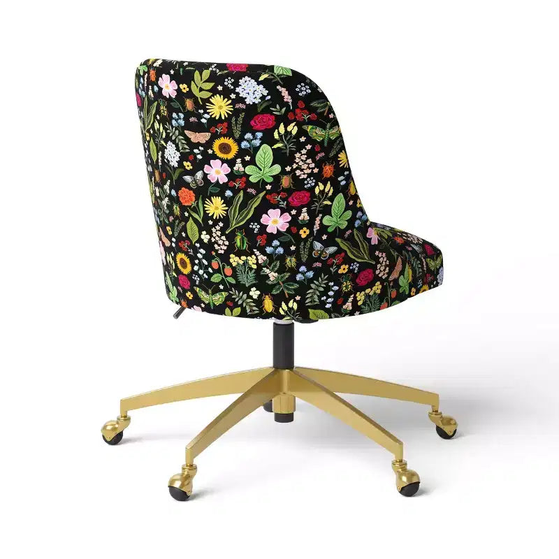 Chaise de bureau Fleurs uniques