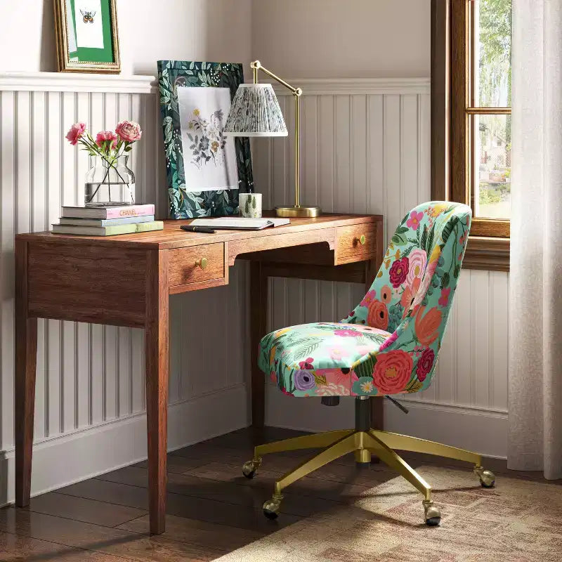 Chaise de bureau Fleurs uniques