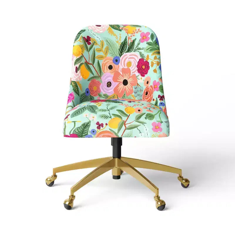 Chaise de bureau Fleurs uniques