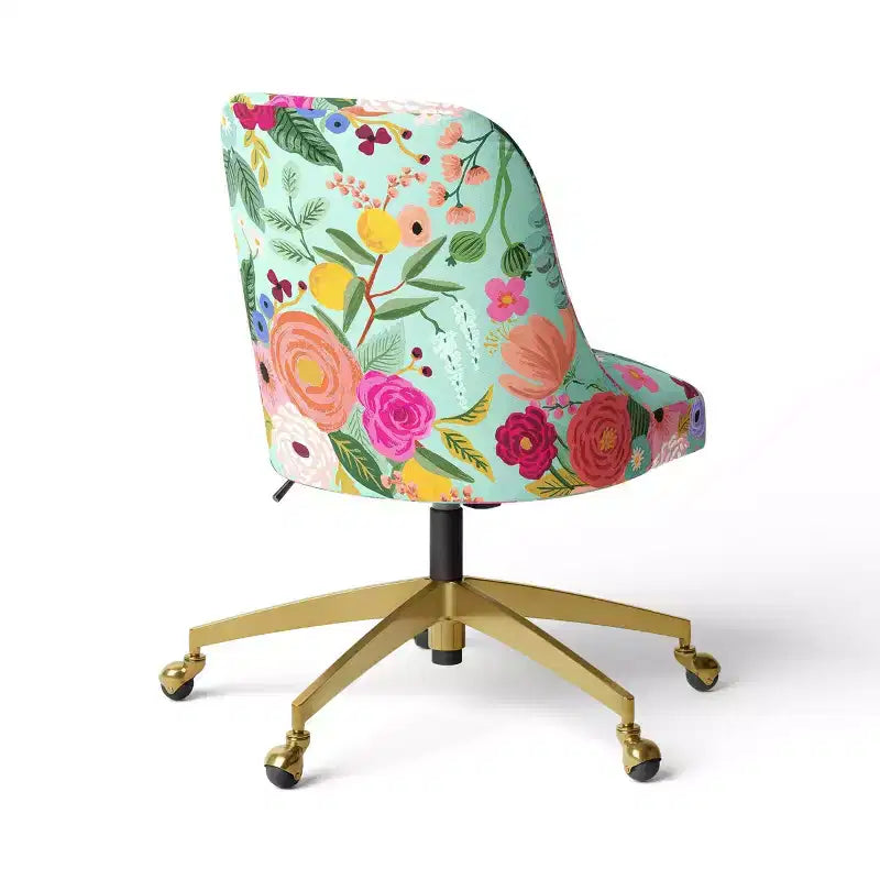 Chaise de bureau Fleurs uniques