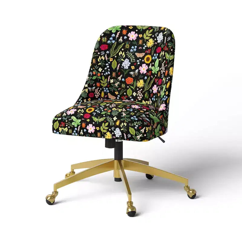 Chaise de bureau Fleurs uniques