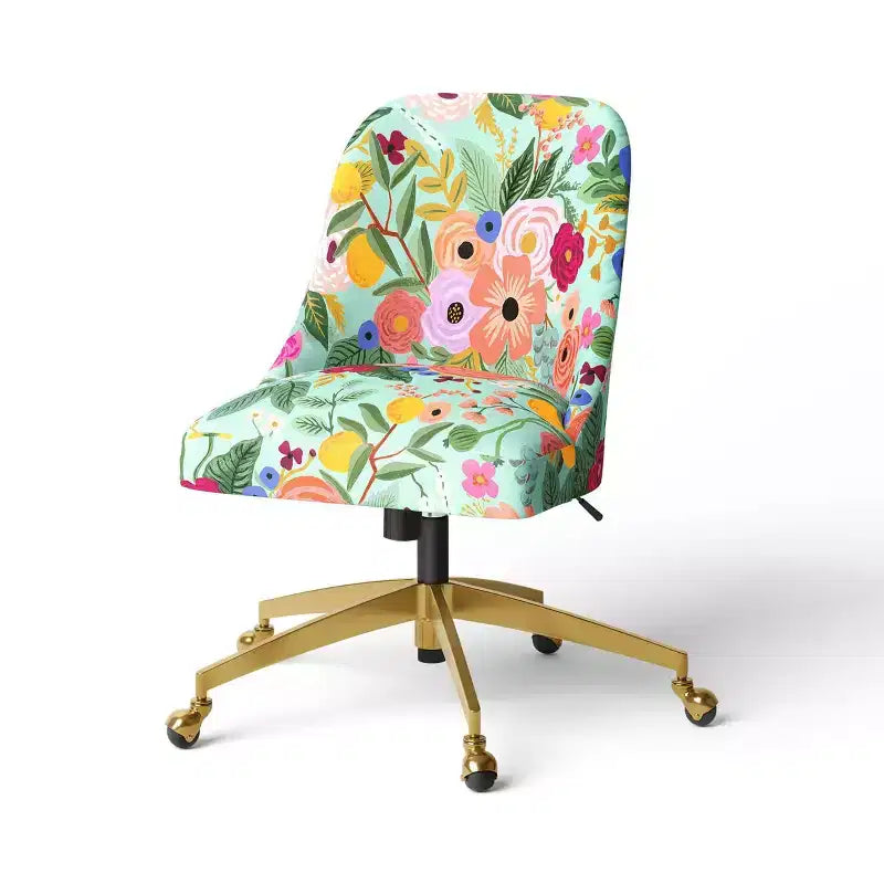 Chaise de bureau Fleurs uniques