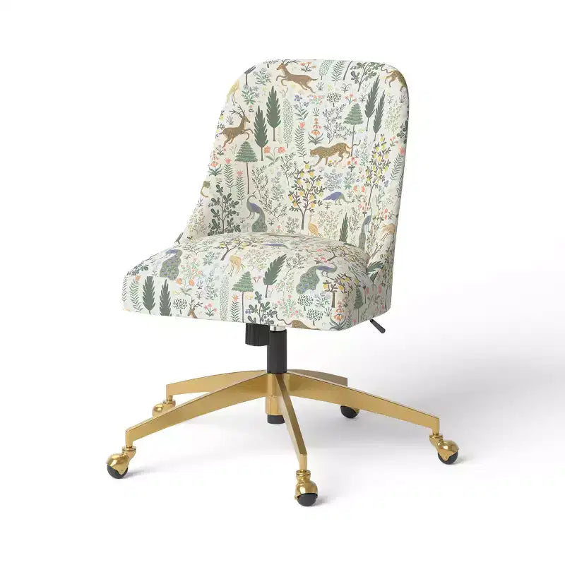 Chaise de bureau Fleurs uniques