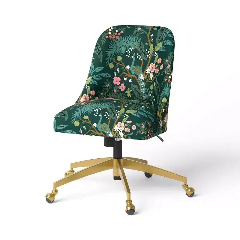 Chaise de bureau Fleurs uniques