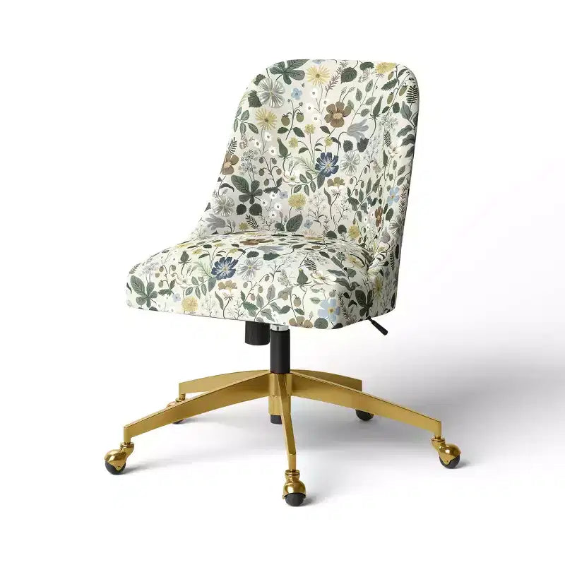 Chaise de bureau Fleurs uniques