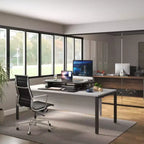 Rehausseur de bureau assis-debout pour table, réglable en hauteur