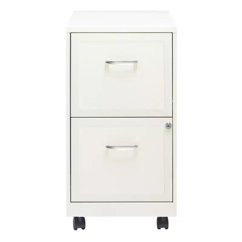 Classeur vertical mobile de profondeur 2 tiroirs de largeur US Letter