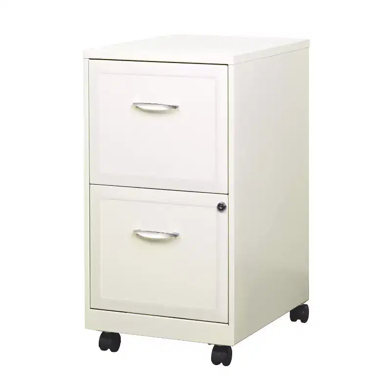 Classeur vertical mobile de profondeur 2 tiroirs de largeur US Letter