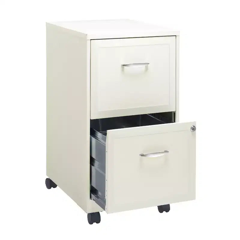 Classeur vertical mobile de profondeur 2 tiroirs de largeur US Letter